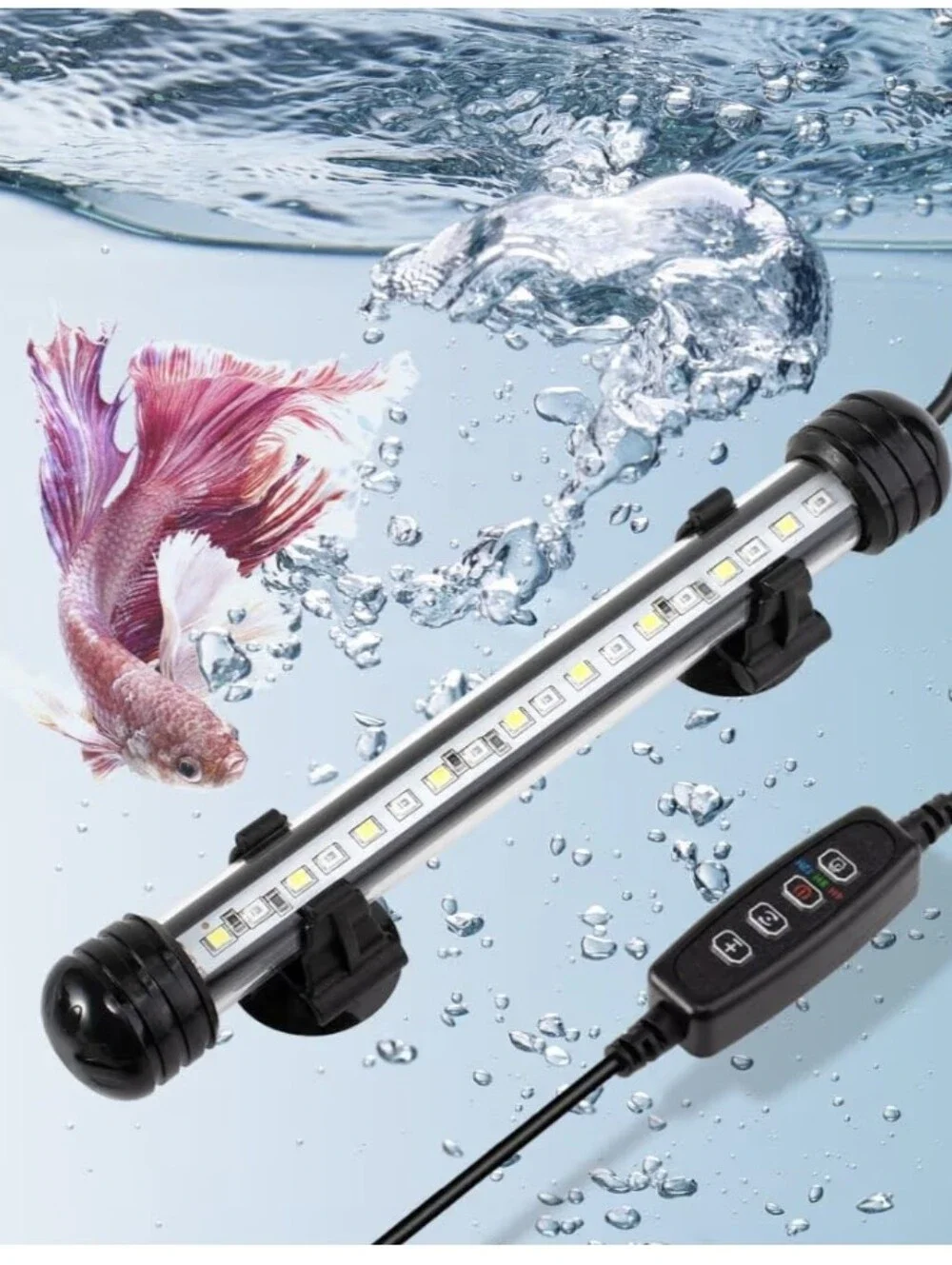 Submersible LED Aquarium Light - 4W 7.5 Inches